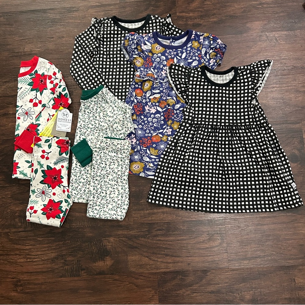 Honest Baby Clothing 3T bundle